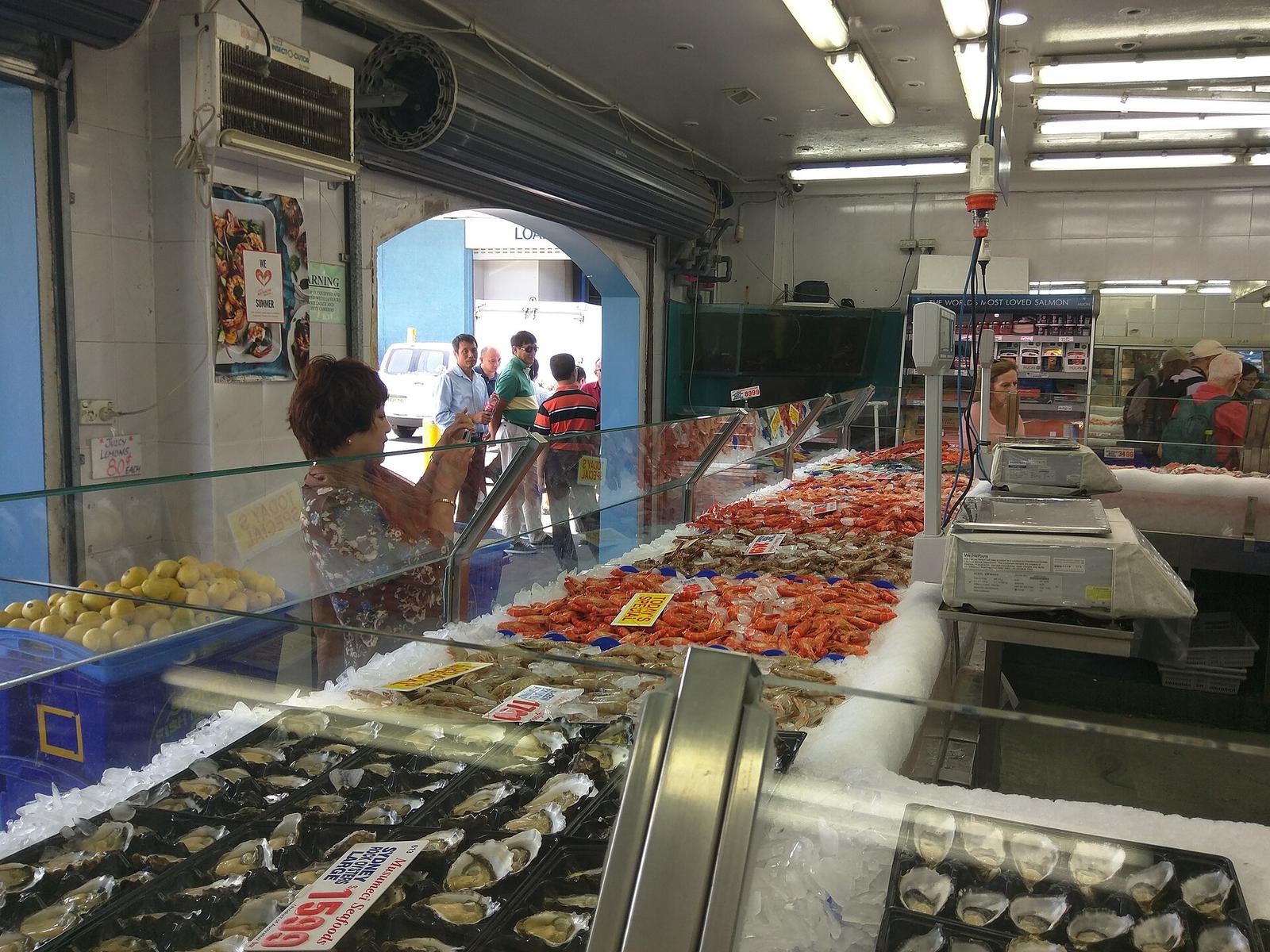 Sydney Chinatown fish market